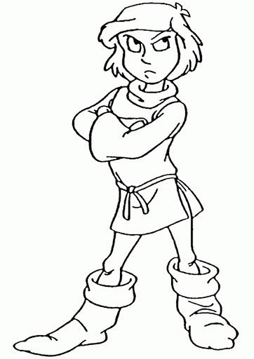 Pensive Kevin Coloring Book